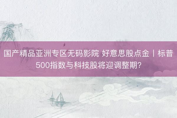国产精品亚洲专区无码影院 好意思股点金丨标普500指数与科技股将迎调整期？
